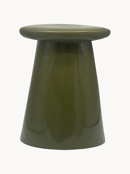 Westwing Mesa Auxiliar Artesanal De Cerámica Button