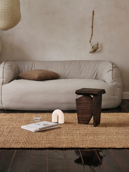 Westwing Mesa Auxiliar Artesanal De Madera De Mango Silva