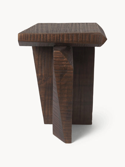 Westwing Mesa Auxiliar Artesanal De Madera De Mango Silva