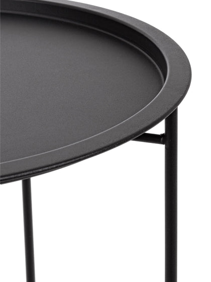 Westwing Mesa Auxiliar Con Bandeja Extraíble De Metal Sangro