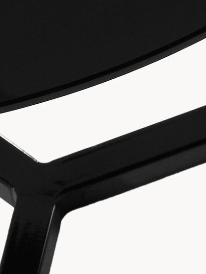 Westwing Mesa Auxiliar Con Tablero De Cristal Raeam