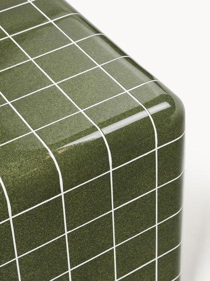 Westwing Mesa Auxiliar De Interior/exterior En Look Azulejo Doug