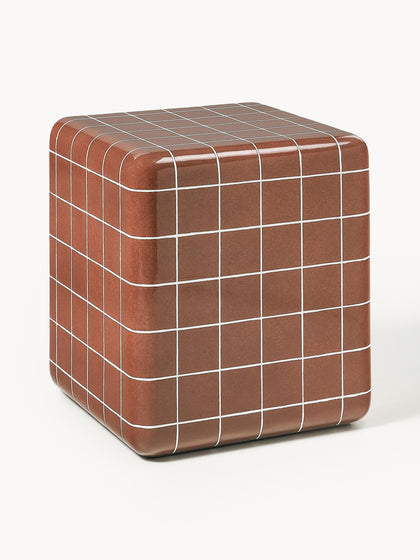 Westwing Mesa auxiliar de interior/exterior en look azulejo Doug