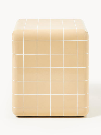 Westwing Mesa Auxiliar De Interior/exterior En Look Azulejo Doug