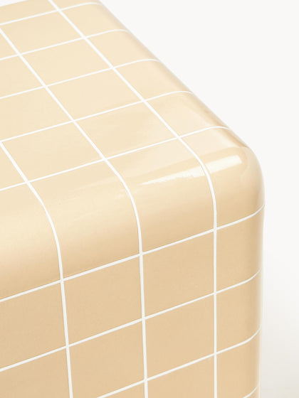 Westwing Mesa Auxiliar De Interior/exterior En Look Azulejo Doug