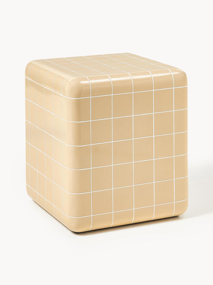 Westwing Mesa auxiliar de interior/exterior en look azulejo Doug