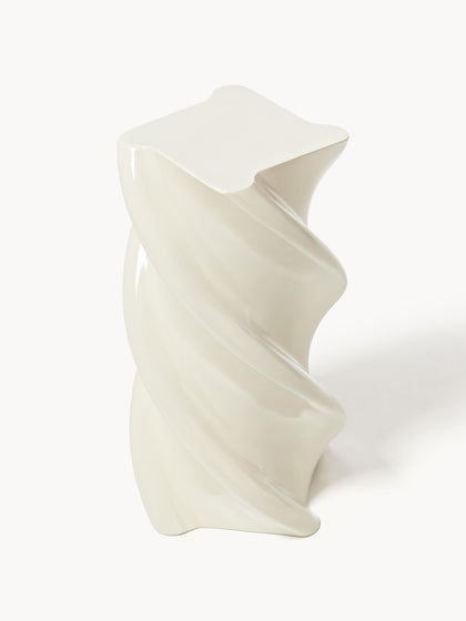 Westwing Mesa Auxiliar En Forma Orgánica Marshmallow