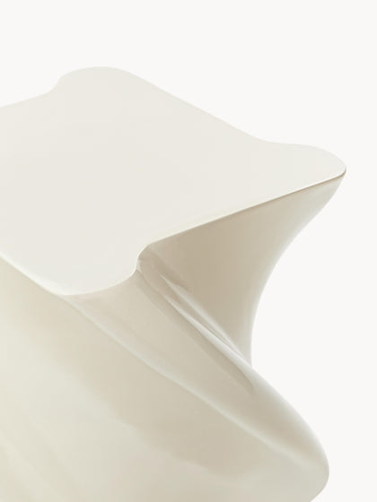 Westwing Mesa Auxiliar En Forma Orgánica Marshmallow