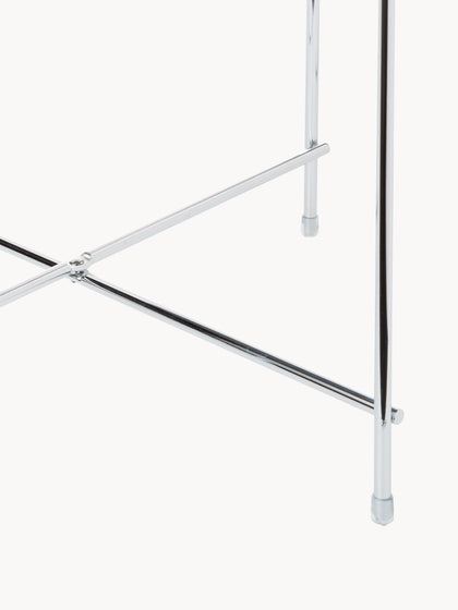 Westwing Mesa Auxiliar Plegable Cupid Tablero De Cristal