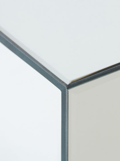 Westwing Mesa De Centro Artesanal De Cristal De Espejo Mirror 120 Cm