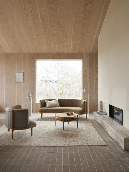 Westwing Mesa De Centro Artesanal De Madera De Roble RF1905