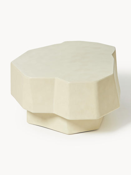 Westwing Mesa De Centro De Hormigón En Forma Orgánica Staffa