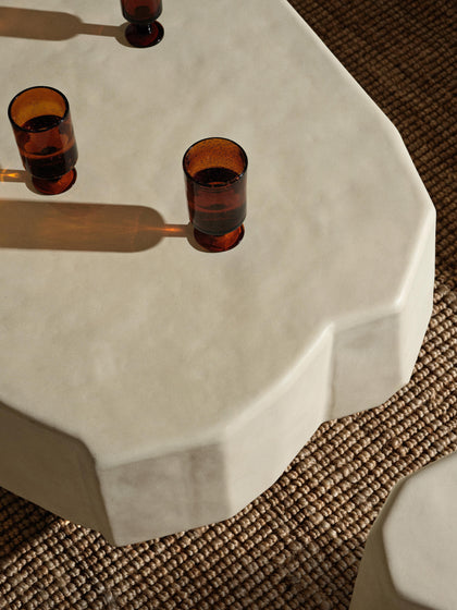 Westwing Mesa De Centro De Hormigón En Forma Orgánica Staffa