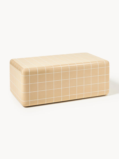 Westwing Mesa de centro de interior/exterior en look azulejo Doug