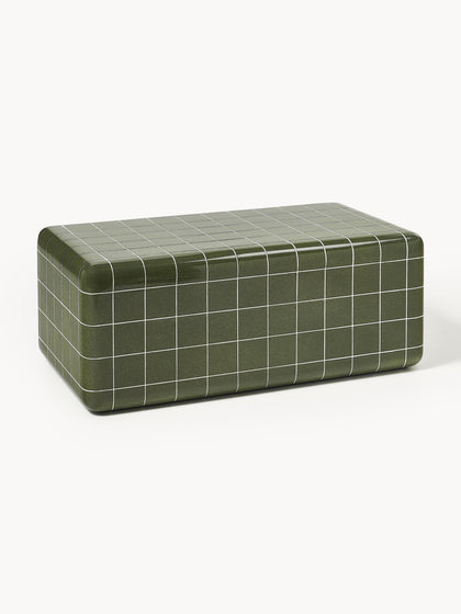 Westwing Mesa de centro de interior/exterior en look azulejo Doug