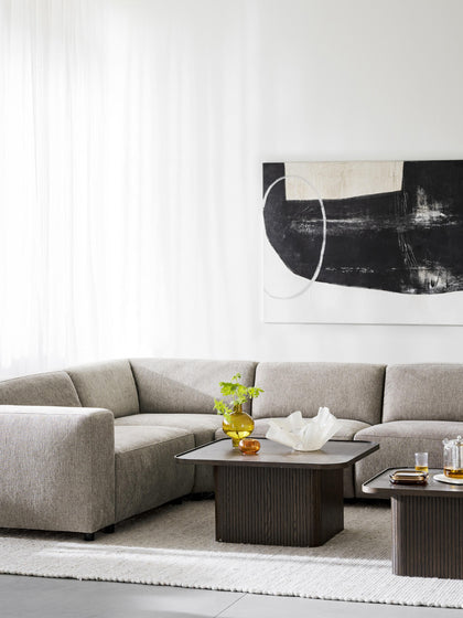 Westwing Mesa De Centro De Madera De Roble Sullivan