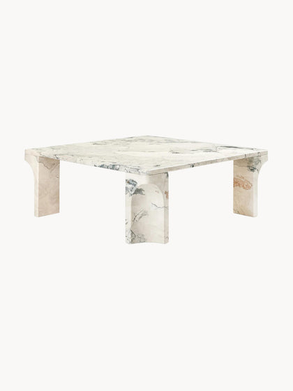 Westwing Mesa De Centro De Piedra Caliza Doric 80 Cm