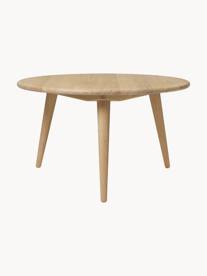 Westwing Mesa De Centro Redonda De Madera De Roble CH008