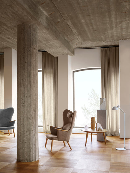 Westwing Mesa De Centro Redonda De Madera De Roble Y Teca CH008