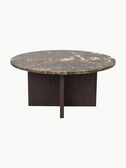 Westwing Mesa De Centro Redonda De Mármol Brooksville