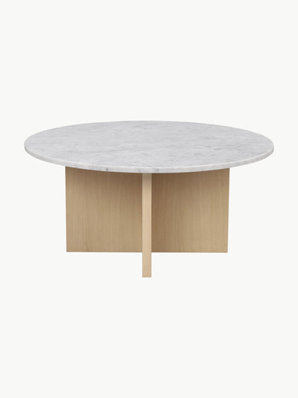 Westwing Mesa De Centro Redonda De Mármol Brooksville