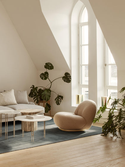 Westwing Mesa De Centro Redonda De Mármol IOI Ø 70 Cm