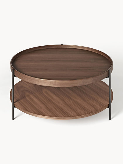 Westwing Mesa De Centro Redonda Grande De Madera Renee