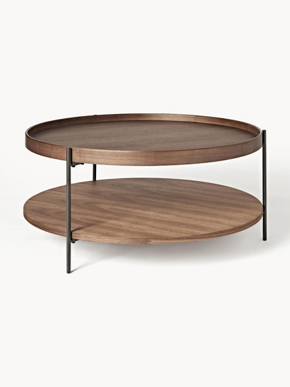 Westwing Mesa De Centro Redonda Grande De Madera Renee