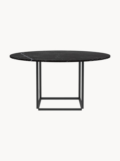 Westwing Mesa De Comedor Con Tablero De Mármol Florence Ø 145 Cm