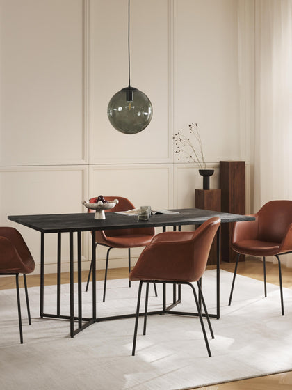 Westwing Mesa De Comedor De Madera De Mango Luca Tamaños Diferentes