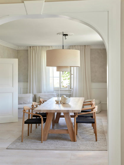 Westwing Mesa De Comedor De Madera De Roble Ashton Tamaños Diferentes