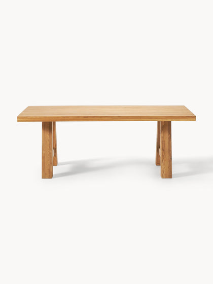 Westwing Mesa De Comedor De Madera De Roble Ashton Tamaños Diferentes