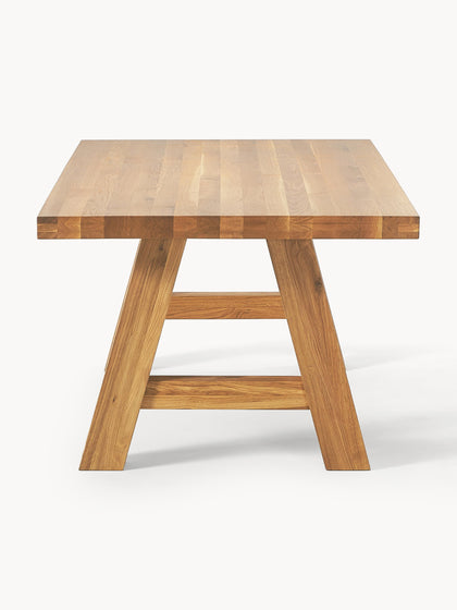 Westwing Mesa De Comedor De Madera De Roble Ashton Tamaños Diferentes