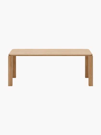 Westwing Mesa De Comedor De Madera De Roble Atlas Tamaños Diferentes