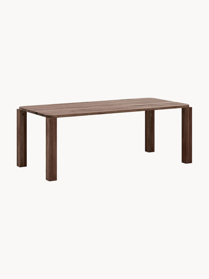 Westwing Mesa de comedor de madera de roble Atlas tamaños diferentes