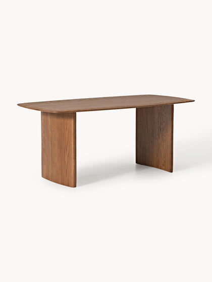 Westwing Mesa de comedor de madera de roble Chandler