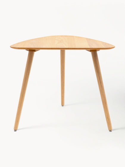 Westwing Mesa de comedor de madera de roble Hatfield 80 x 90 cm