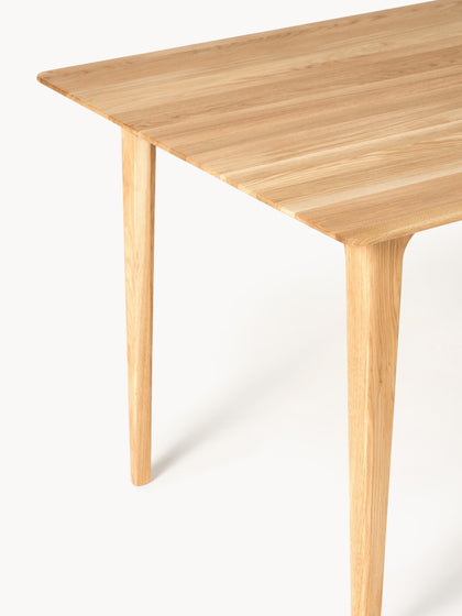 Westwing Mesa De Comedor De Madera De Roble Maciza Archie Tamaños Diferentes