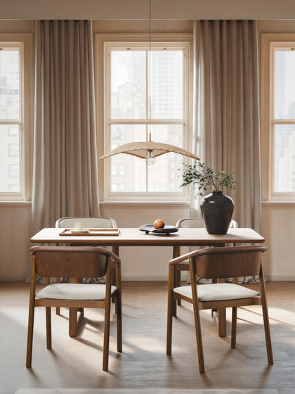 Westwing Mesa De Comedor De Madera De Roble Nik Tamaños Diferentes