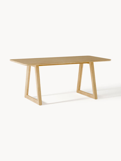 Westwing Mesa de comedor de madera de roble Nik tamaños diferentes