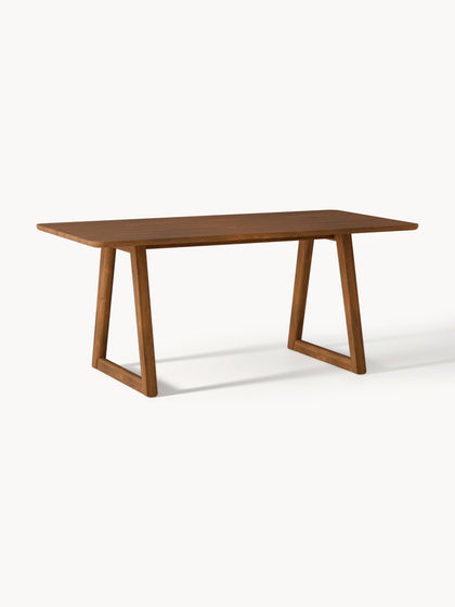 Westwing Mesa de comedor de madera de roble Nik tamaños diferentes