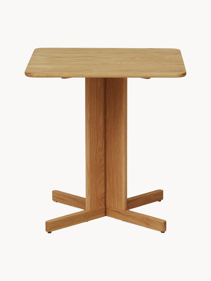 Westwing Mesa De Comedor De Madera De Roble Quatrefoil 68 X 68 Cm