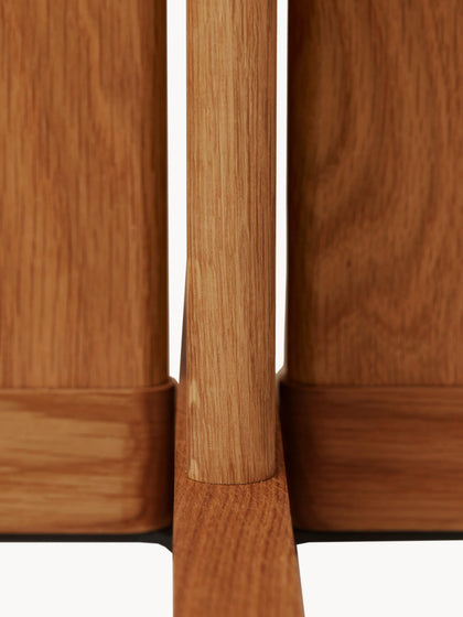 Westwing Mesa De Comedor De Madera De Roble Quatrefoil 68 X 68 Cm