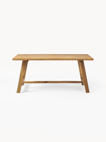 Westwing Mesa De Comedor De Madera De Teca Lawas Tamaños Diferentes