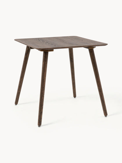 Westwing Mesa de comedor de madera Hatfield 77 x 77 cm