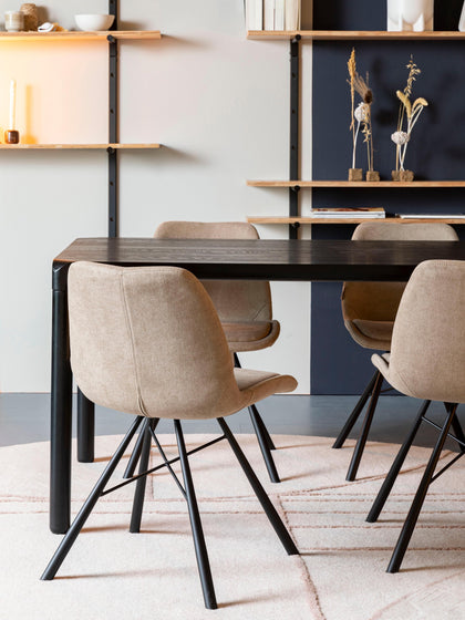 Westwing Mesa De Comedor De Madera Storm Tamaños Diferentes