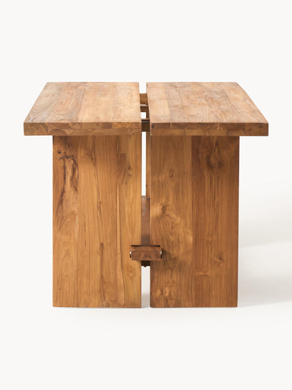 Westwing Mesa De Comedor De Teca Hugo Tamaños Diferentes