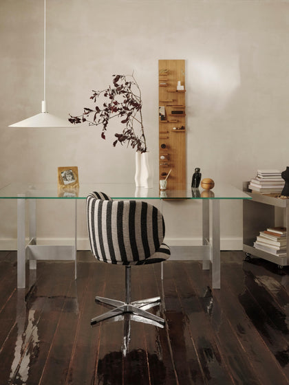 Westwing Mesa De Comedor De Vidrio Y Metal Lager 200 X 90 Cm