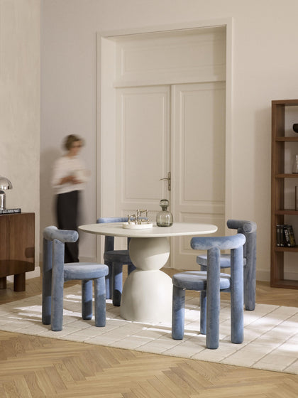 Westwing Mesa De Comedor En Forma Orgánica Sahra Ø 116 Cm