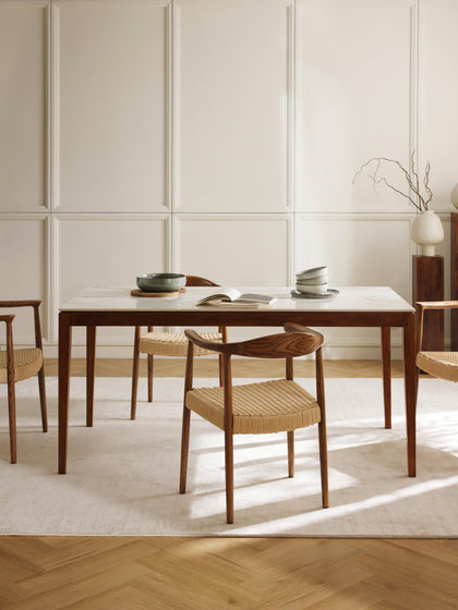 Westwing Mesa De Comedor En Look Mármol Jackson Tamaños Diferentes